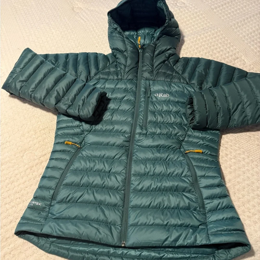 Rab Microlight alpine Down jacket women's medium - Picture 2 of 10